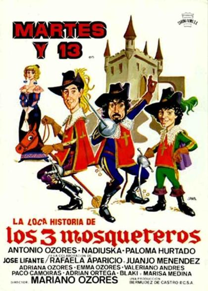 loca historia de los tres mosqueteros