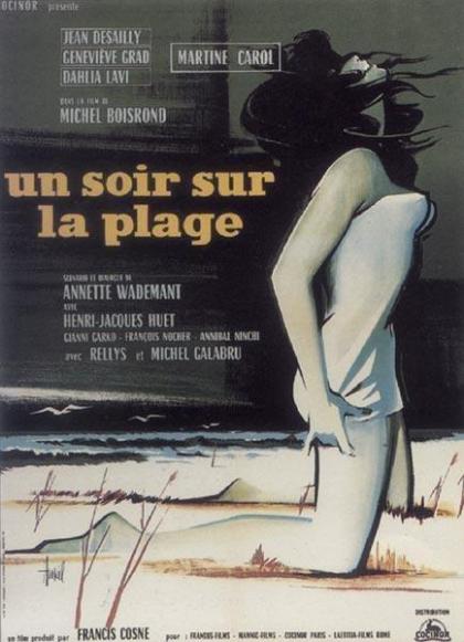 soir sur la plage