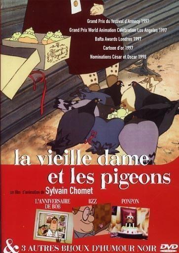 vieille dame et les pigeons